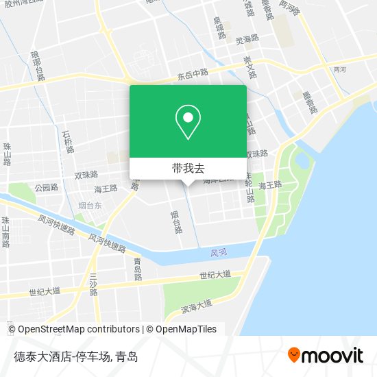 德泰大酒店-停车场地图