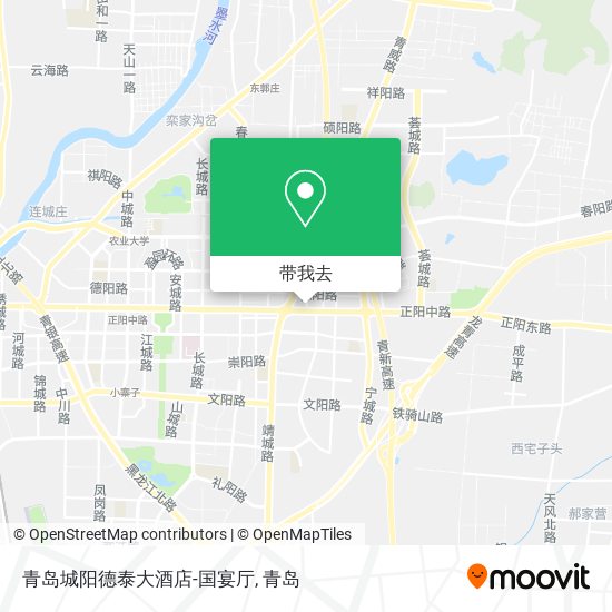 青岛城阳德泰大酒店-国宴厅地图