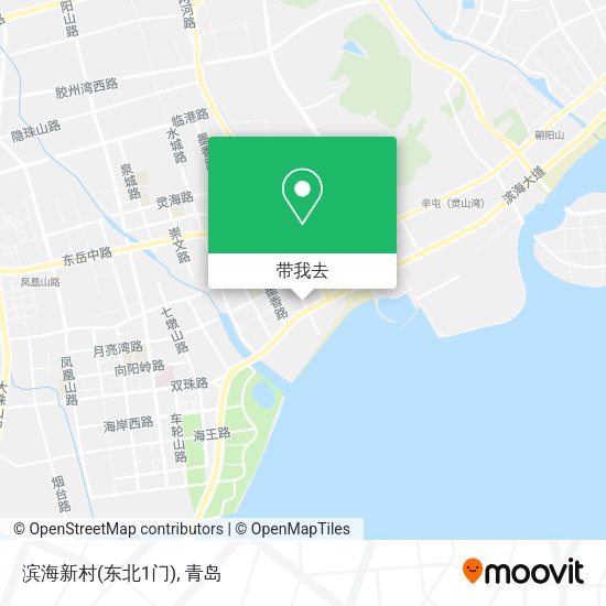 滨海新村(东北1门)地图