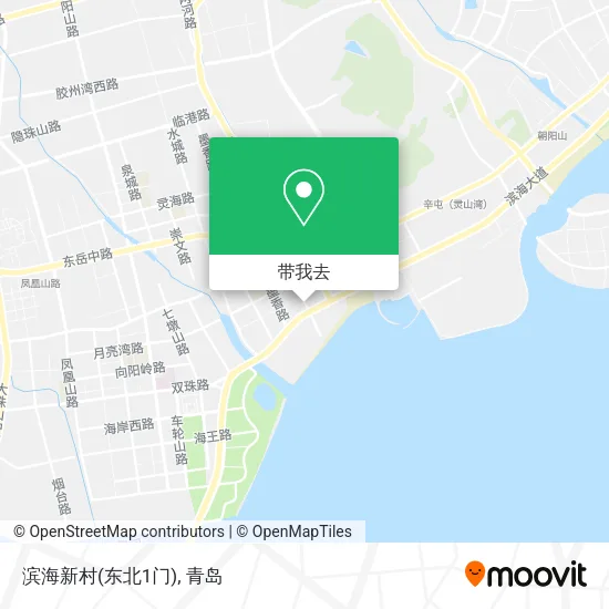 滨海新村(东北1门)地图