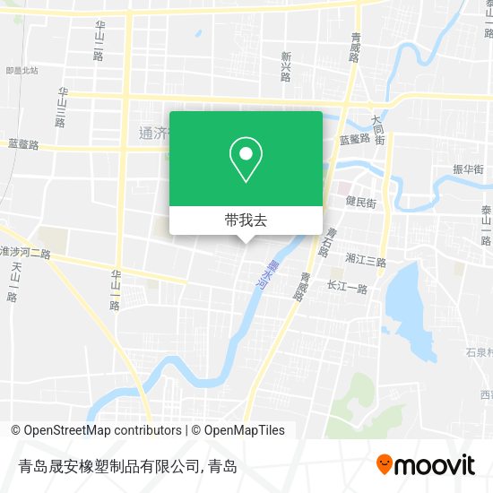 青岛晟安橡塑制品有限公司地图