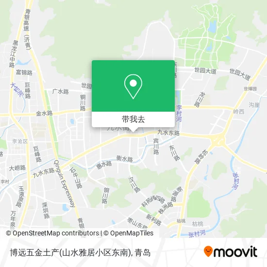 博远五金土产(山水雅居小区东南)地图