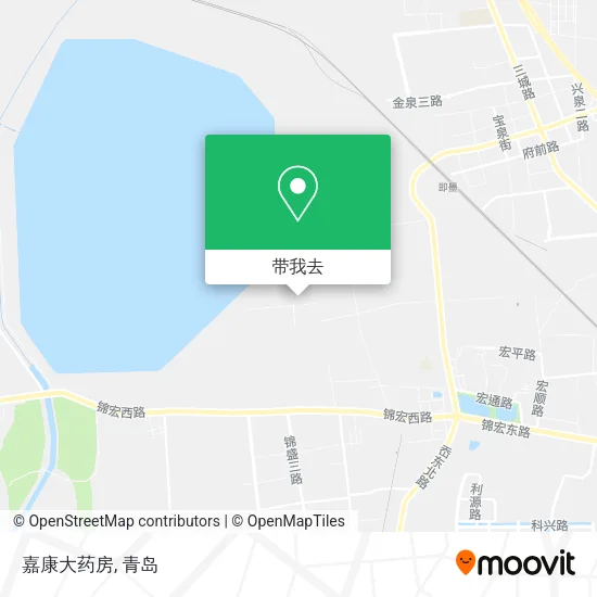 嘉康大药房地图