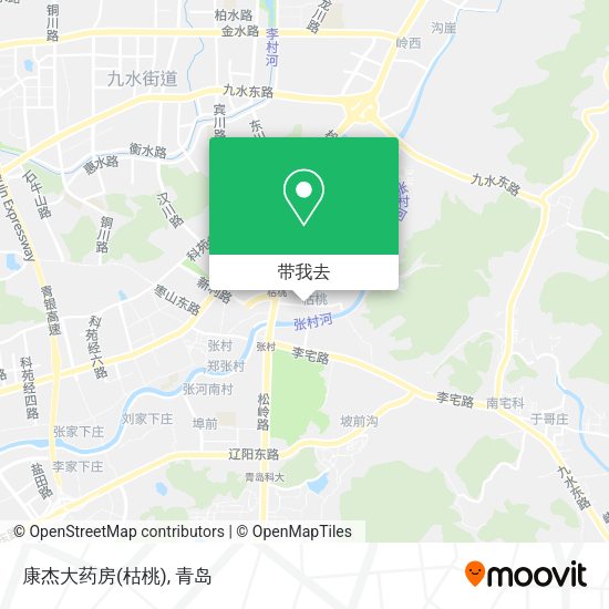 康杰大药房(枯桃)地图