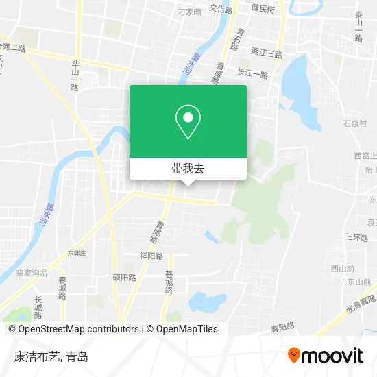 康洁布艺地图