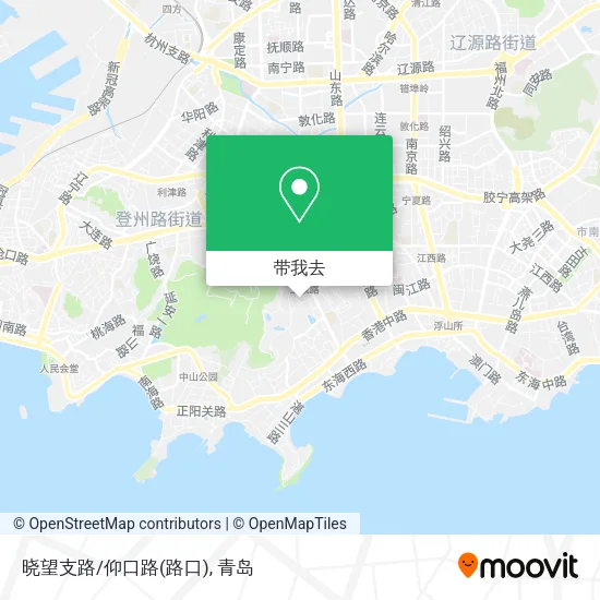 晓望支路/仰口路(路口)地图