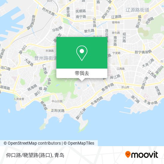 仰口路/晓望路(路口)地图