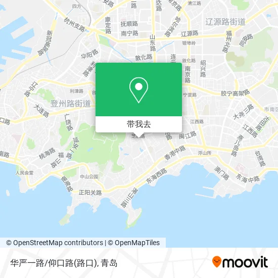 华严一路/仰口路(路口)地图