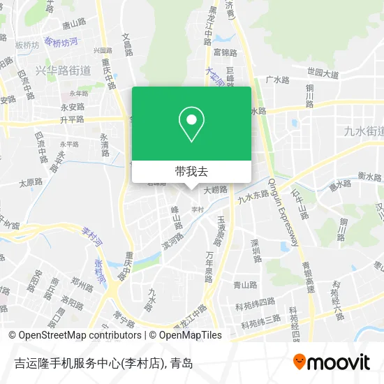 吉运隆手机服务中心(李村店)地图