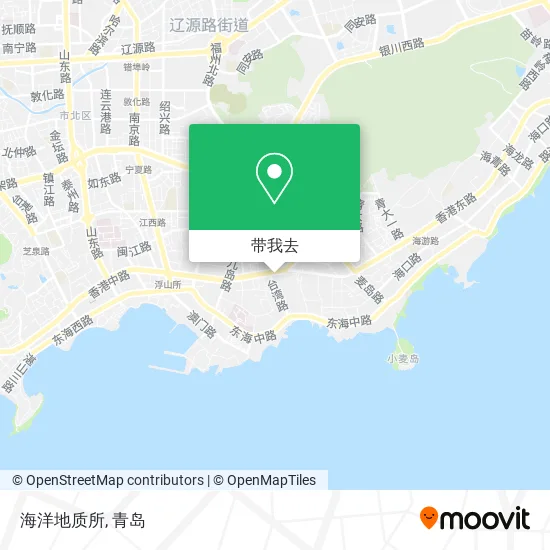 海洋地质所地图