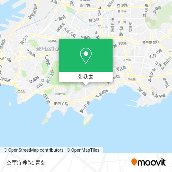 空军疗养院地图