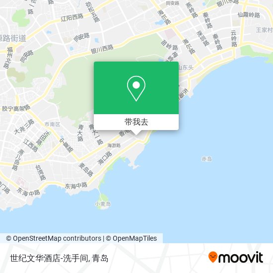 世纪文华酒店-洗手间地图