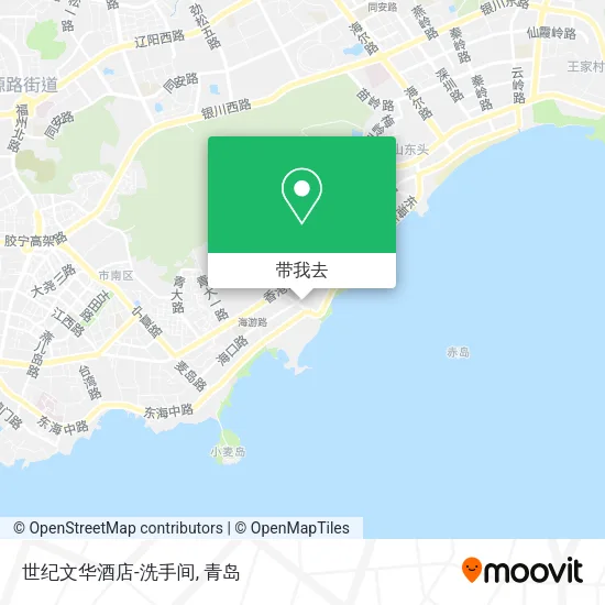世纪文华酒店-洗手间地图