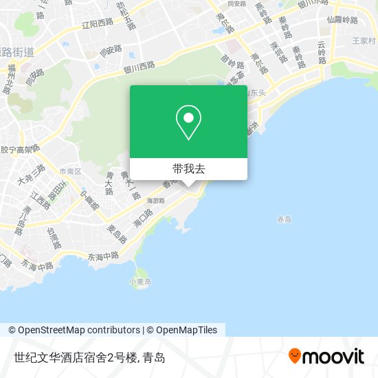 世纪文华酒店宿舍2号楼地图