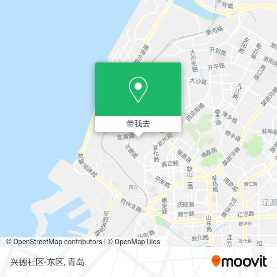 兴德社区-东区地图