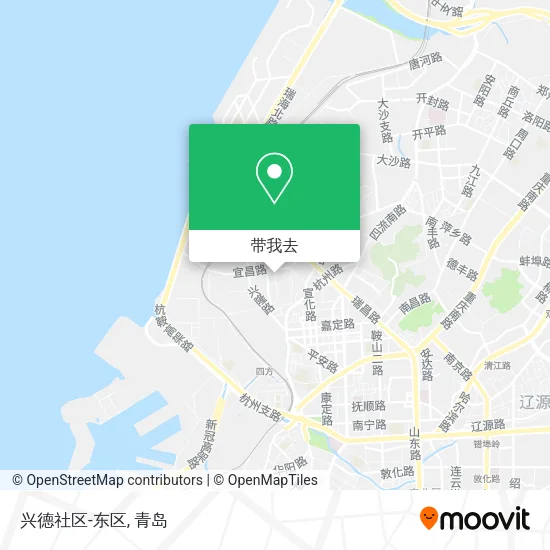 兴德社区-东区地图