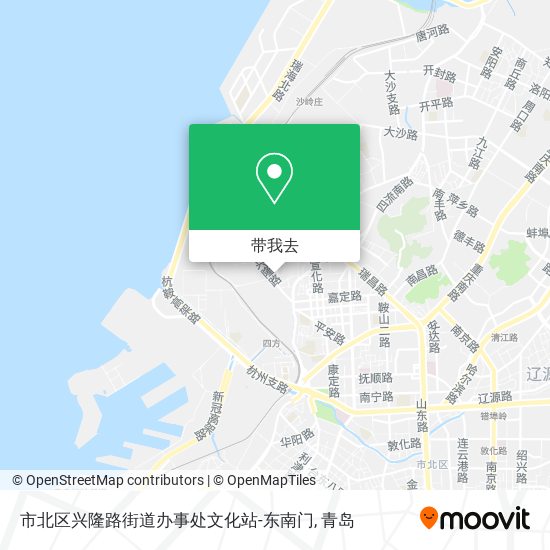 市北区兴隆路街道办事处文化站-东南门地图