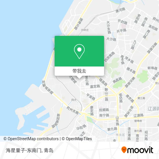 海星量子-东南门地图
