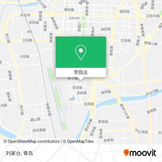 刘家台地图