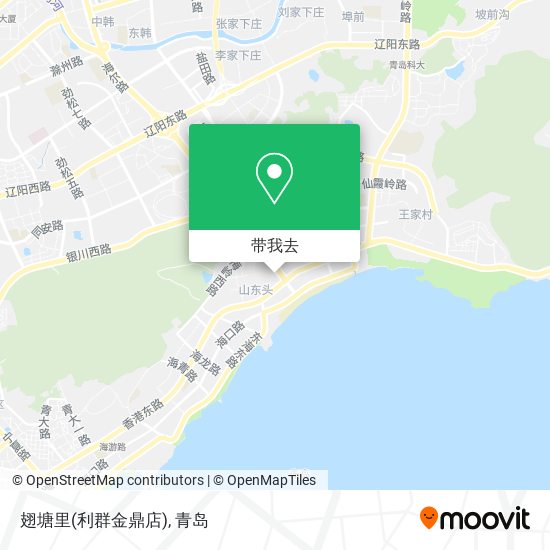 翅塘里(利群金鼎店)地图