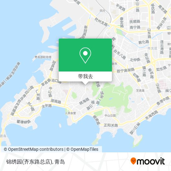 锦绣园(齐东路总店)地图