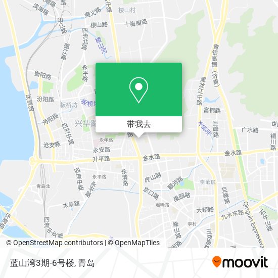 蓝山湾3期-6号楼地图