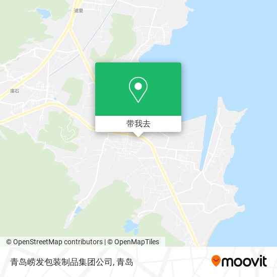 青岛崂发包装制品集团公司地图