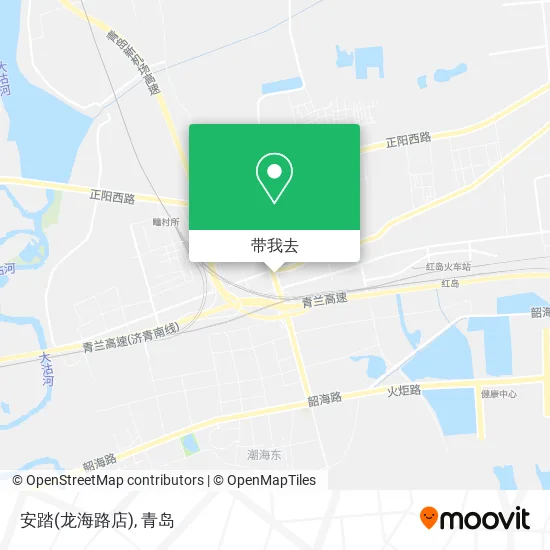 安踏(龙海路店)地图