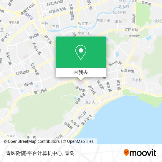 青医附院-平台计算机中心地图