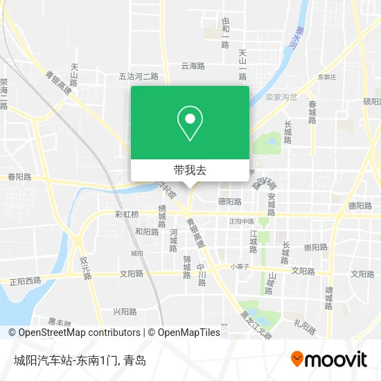 城阳汽车站-东南1门地图