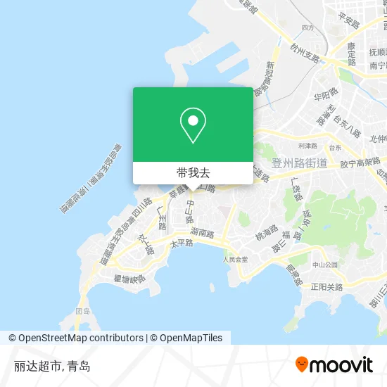 丽达超市地图