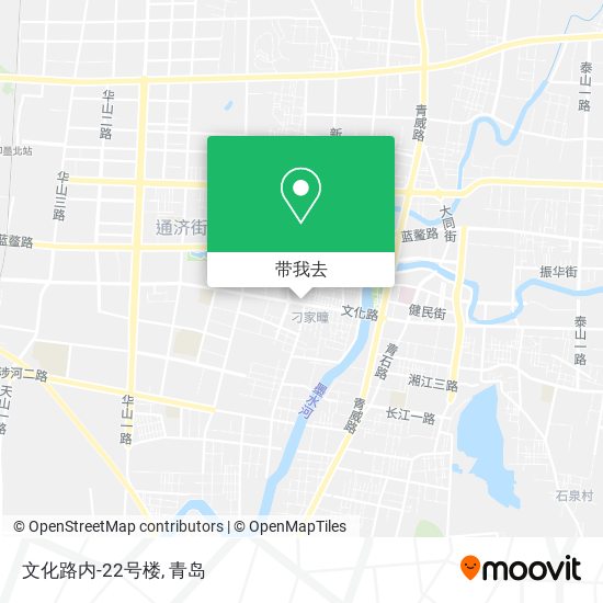 文化路内-22号楼地图