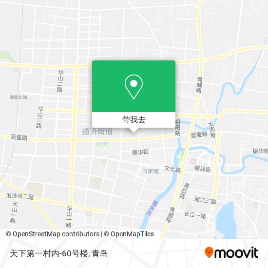 天下第一村内-60号楼地图