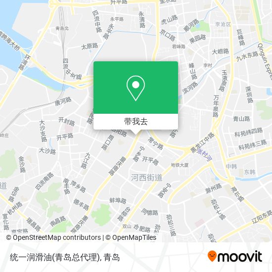 统一润滑油(青岛总代理)地图