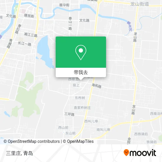 三里庄地图