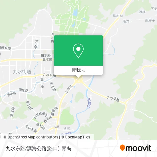 九水东路/滨海公路(路口)地图