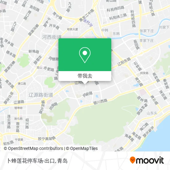 卜蜂莲花停车场-出口地图