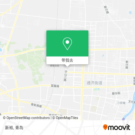 新裕地图