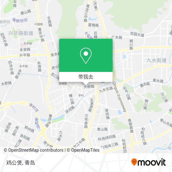 鸡公煲地图