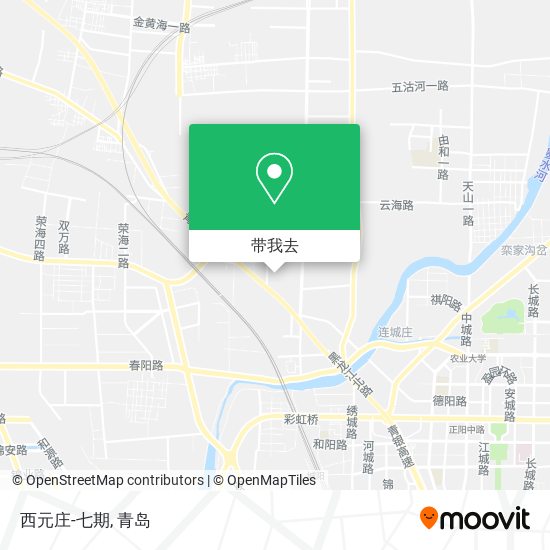 西元庄-七期地图