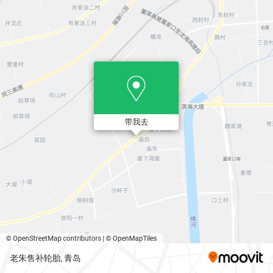 老朱售补轮胎地图