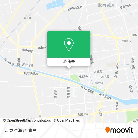 老龙湾海参地图