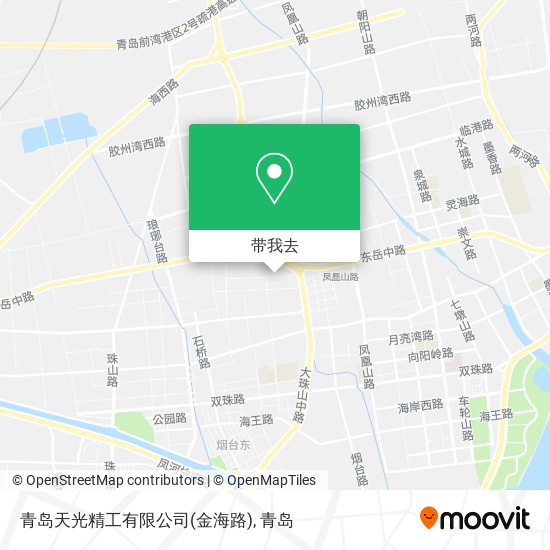 青岛天光精工有限公司(金海路)地图