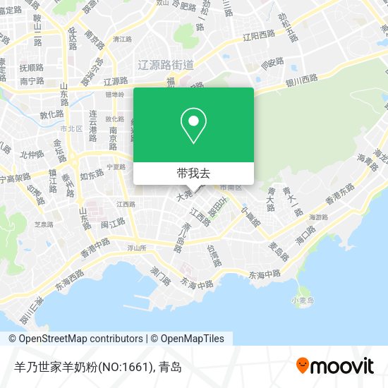 羊乃世家羊奶粉(NO:1661)地图