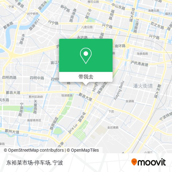 东裕菜市场-停车场地图