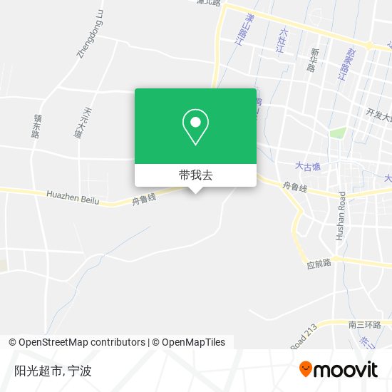 阳光超市地图