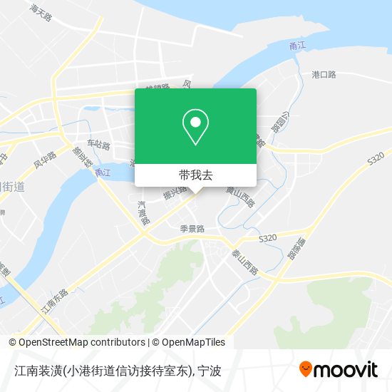 江南装潢(小港街道信访接待室东)地图