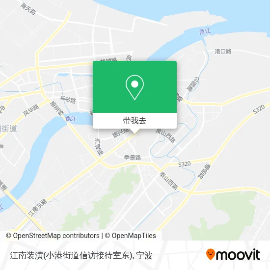 江南装潢(小港街道信访接待室东)地图