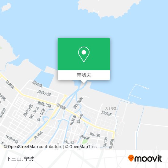 下三山地图