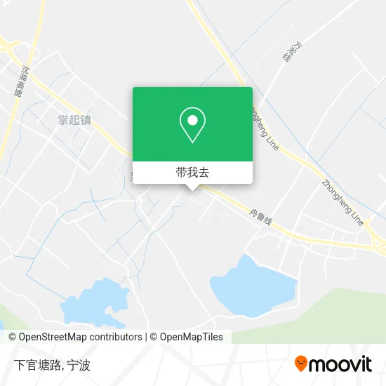 下官塘路地图